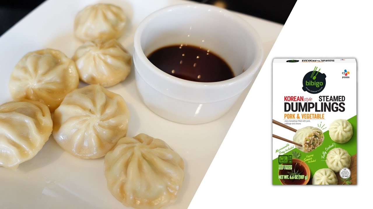 Bibigo Korean Style Steamed Dumplings 🥟 FOOD REVIEW