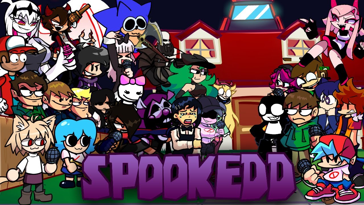 FNF SpookEDD But Every Turn A Different Cover Is Used [With Gameplay]