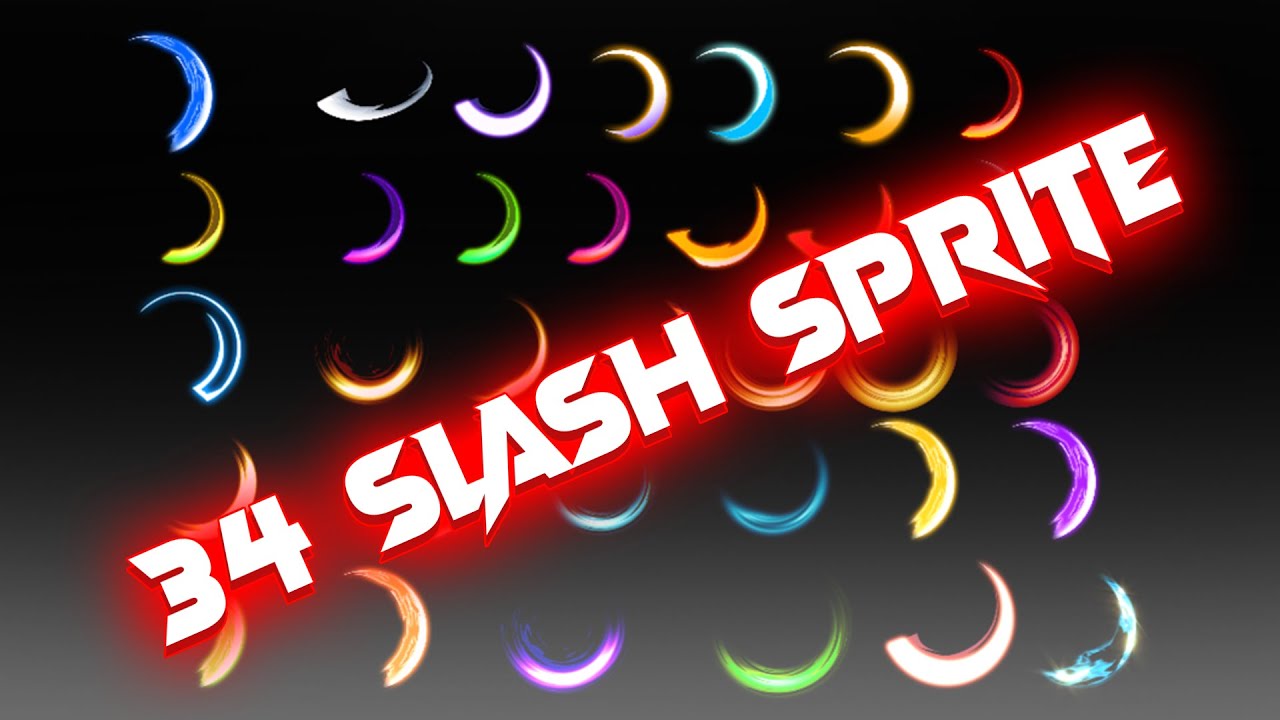 Slash Effect 2D Sprite Sheet