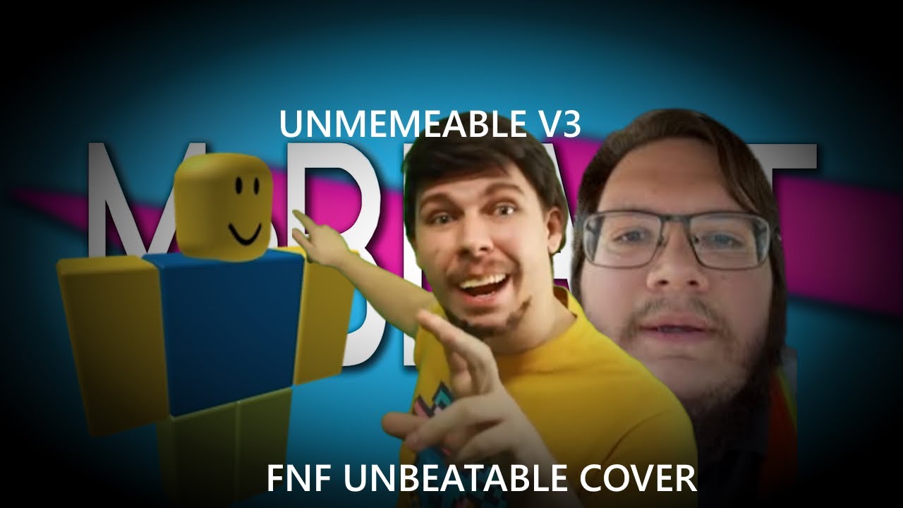 FNF Unmemeable [2021] V3 (FNF UNBEATABLE COVER)
