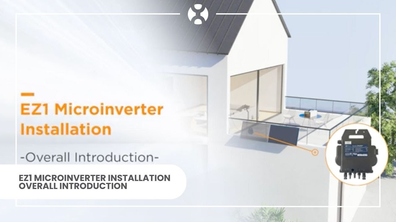 EZ1 Microinverter Installation Overall Introduction
