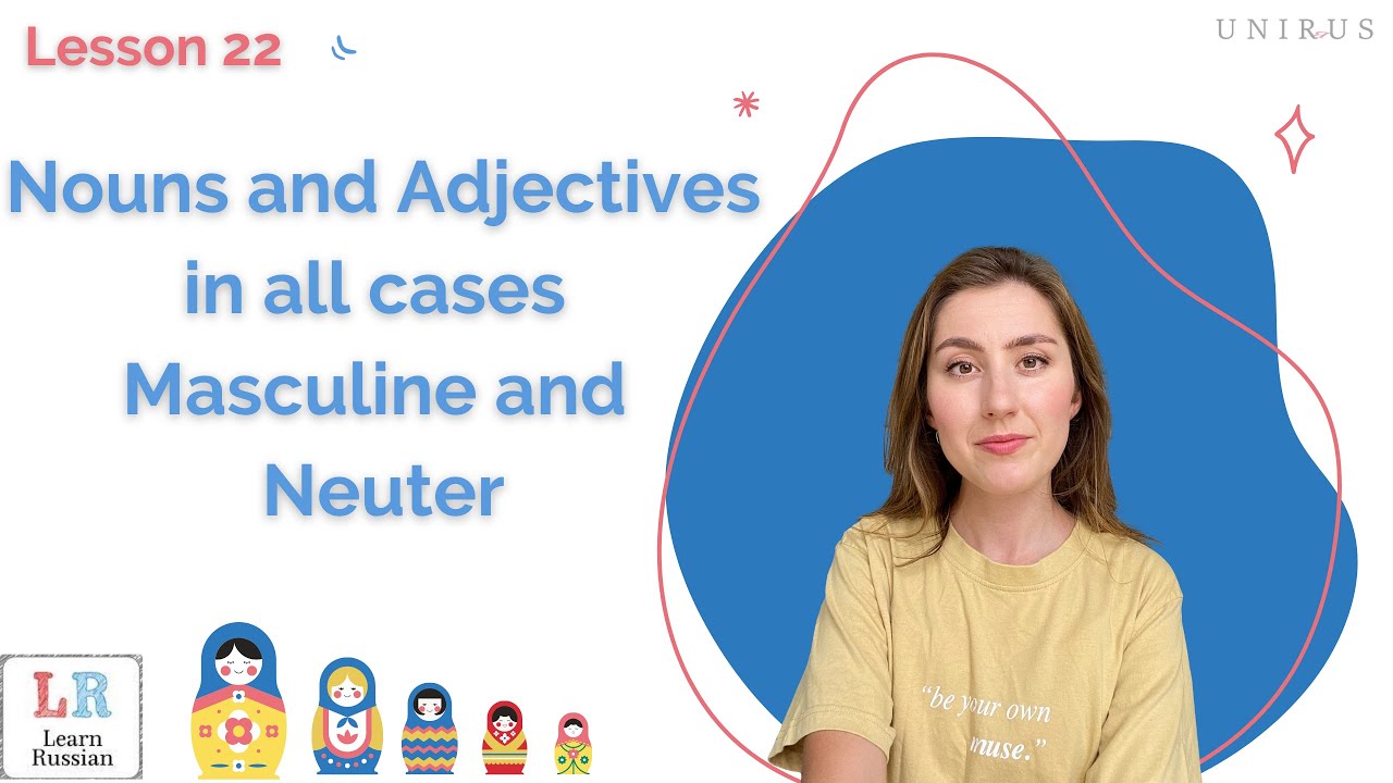All Russian cases in one video! | Masculine and Neuter
