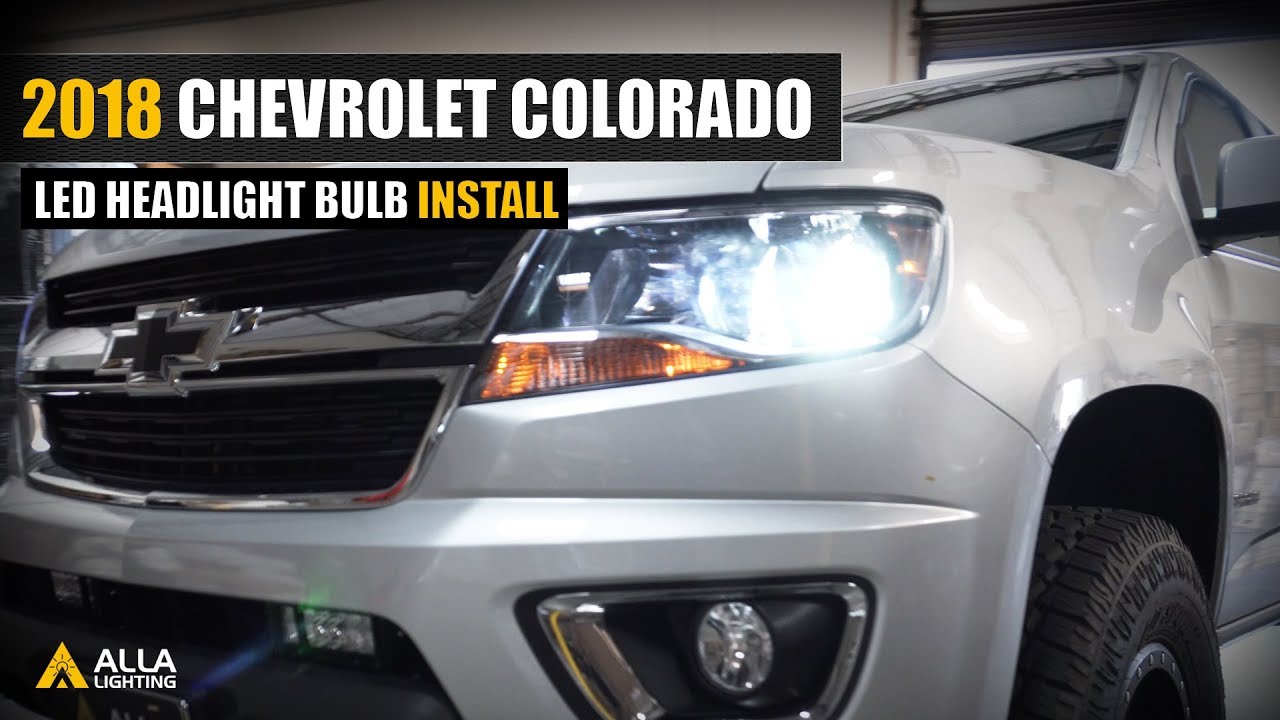 Как заменить фары ближнего света Chevrolet Colorado 2015–2020 годов на светодиодные