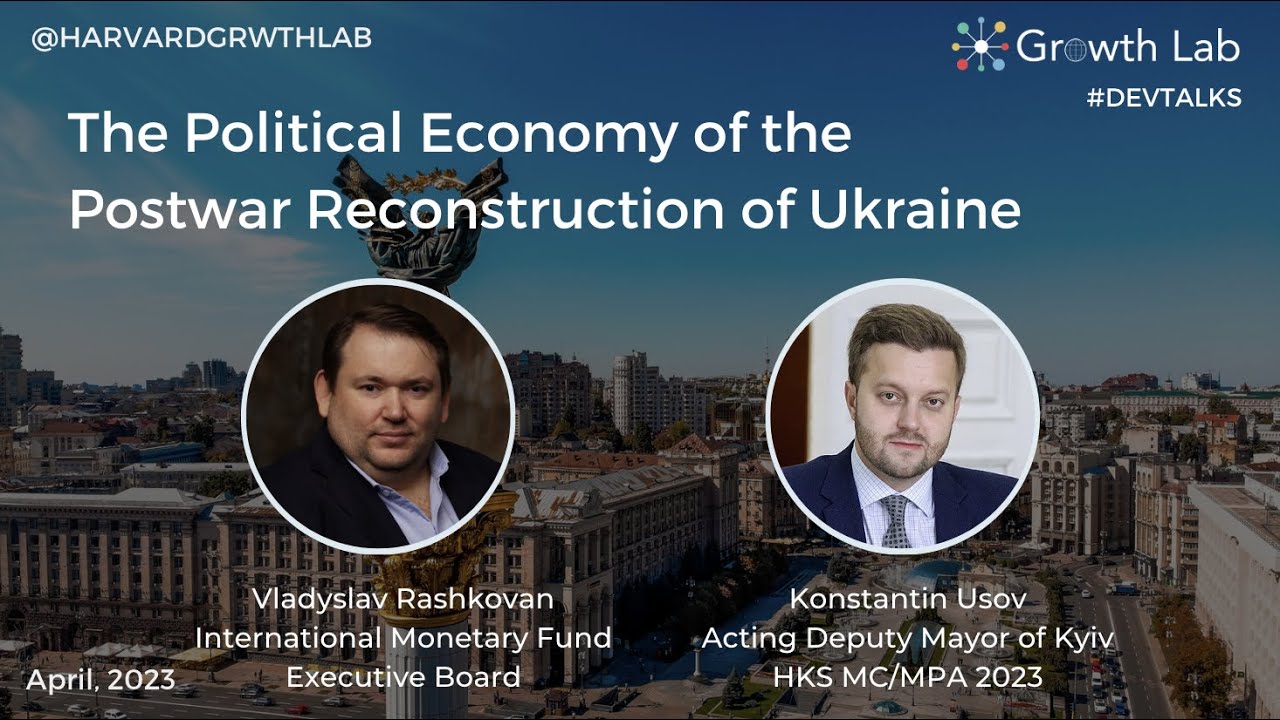Development Talk: The Political Economy of the Postwar Reconstruction of Ukraine
