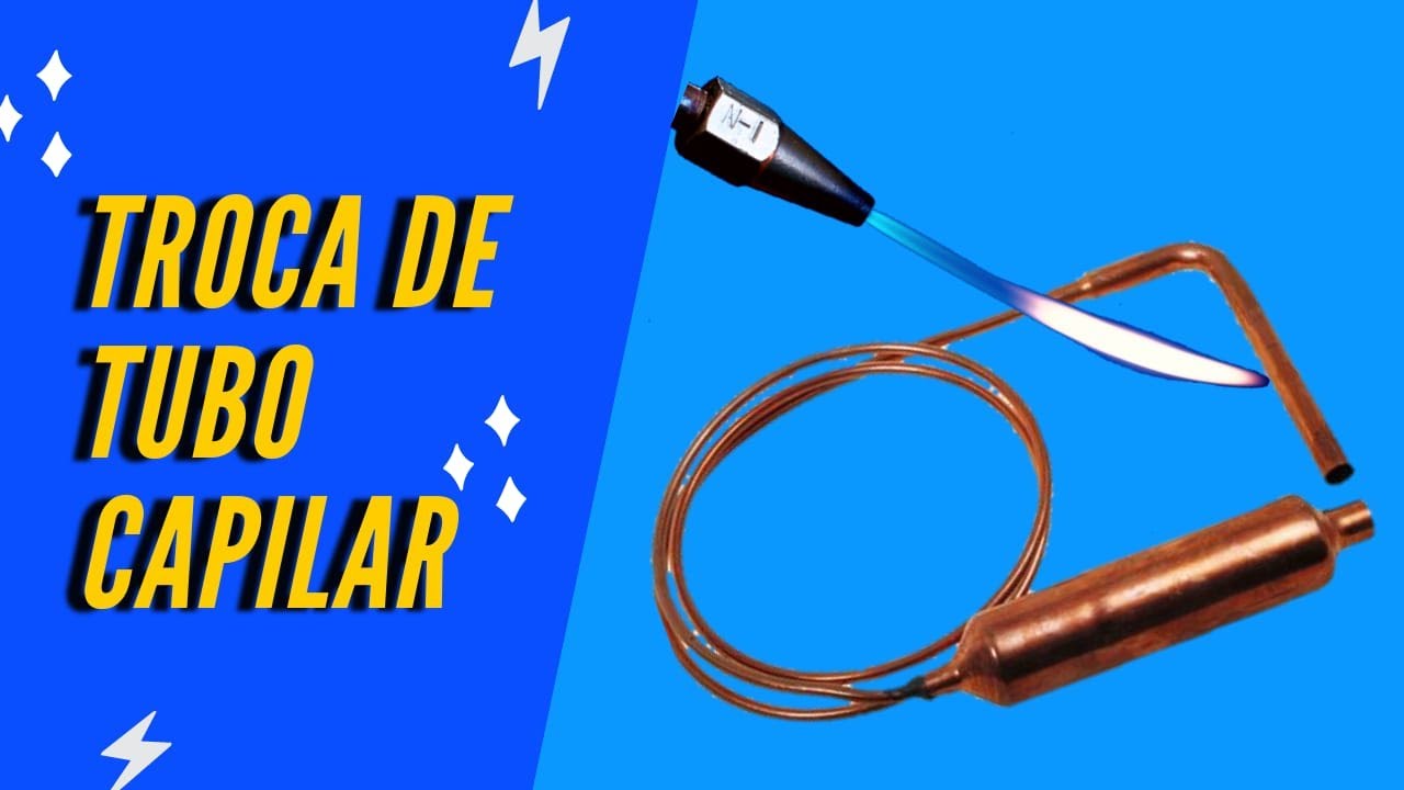 Como trocar o tubo capilar em geladeira Frost Free e outras