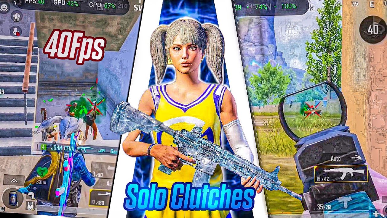 🥵FASTEST 40Fps Player 🔥1v4 CLUTCHES &bull; @real_legi8