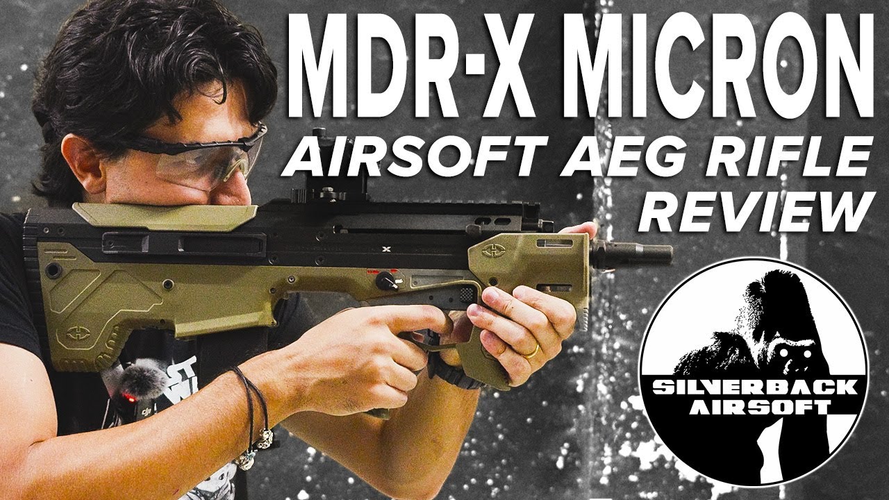 Обзор винтовки SILVERBACK MDR-X Micron Airsoft AEG — компактный буллпап | RedWolf Airsoft