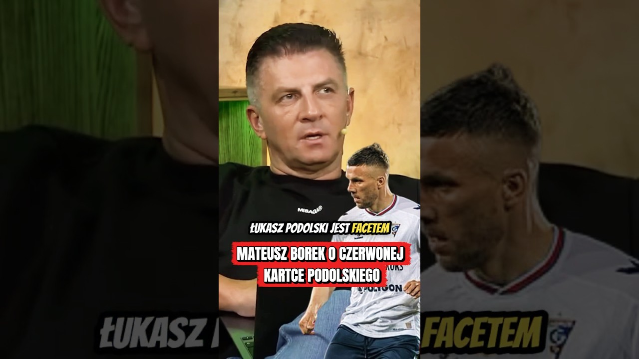 BOREK O CZERWONEJ KARTCE PODOLSKIEGO #shorts