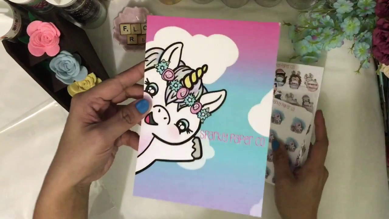 UNBOXING | Planner Stickers | SparklyPaperCo Sticker