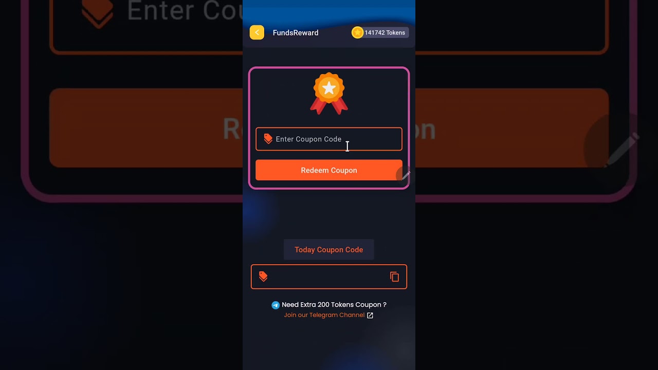 How to redeem daily coupons on fundsreward Android Rewards App
