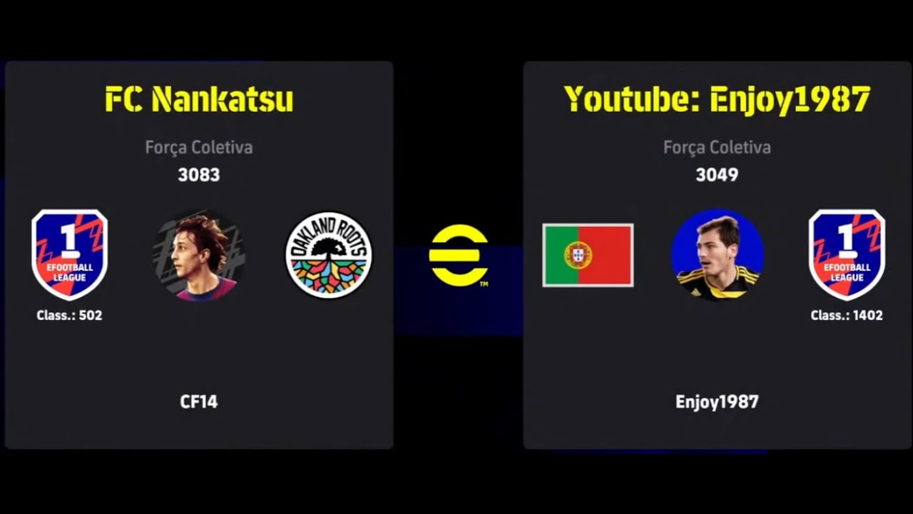 eFootball 2024 Jogo contra TOP 502 CF14 (1st Division)