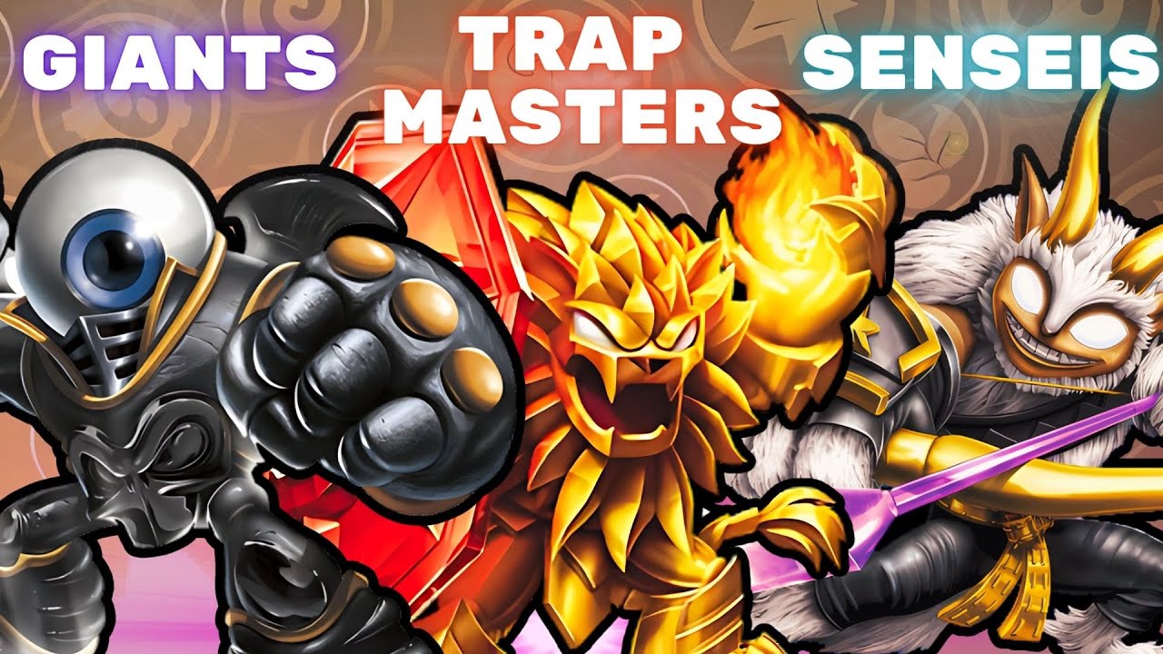 Ranking Skylanders Gimmick Teams