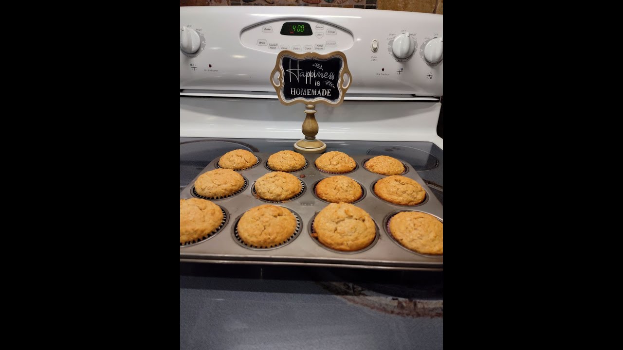 Maple Oatmeal Muffins