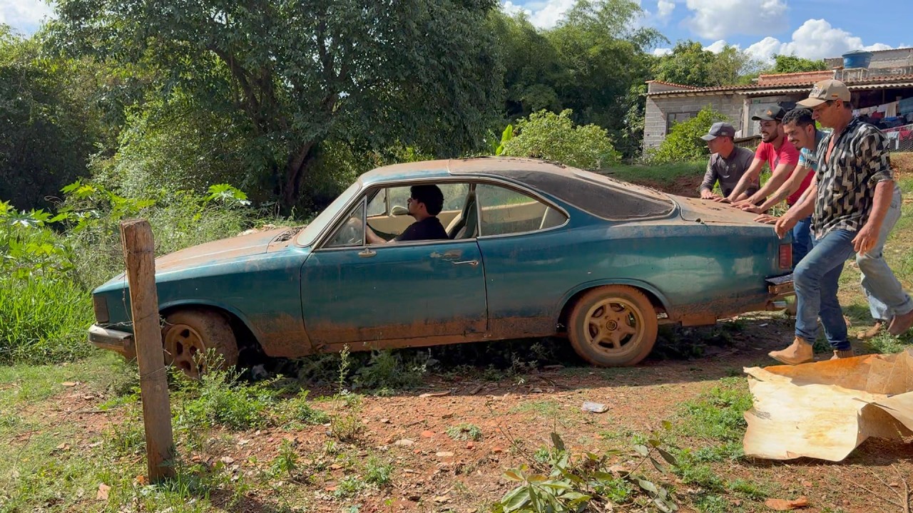 Deu ruim dessa vez! Resgatamos um carro anos abandonado