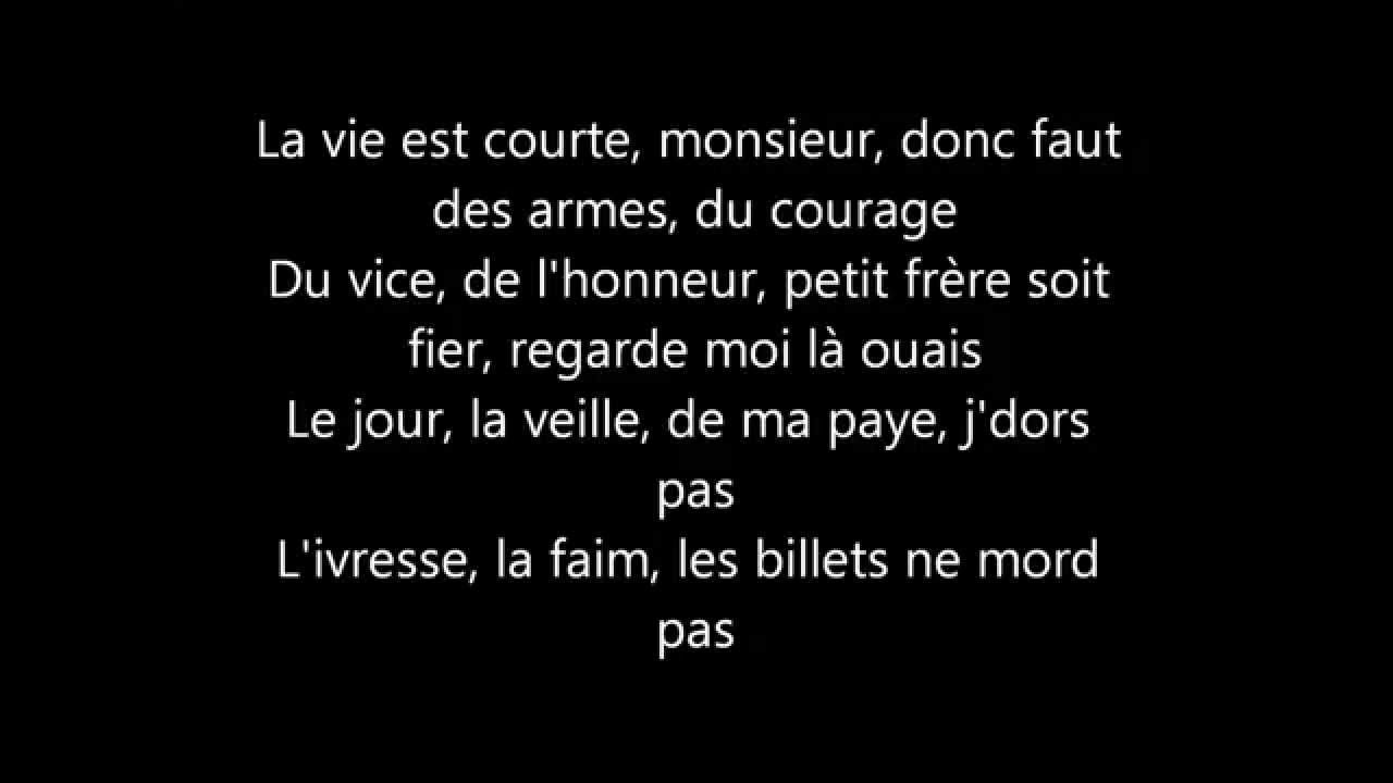 Lacrim - Corl&eacute;one ( Paroles/Lyrics )