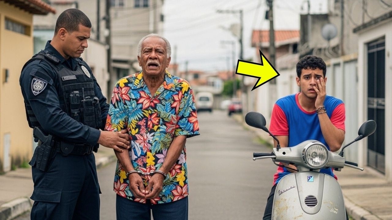 شرطي فاسد يعتقل أباً وابنه، أحدهما مدير عام للشرطة والآخر هو برتبة ملازم...