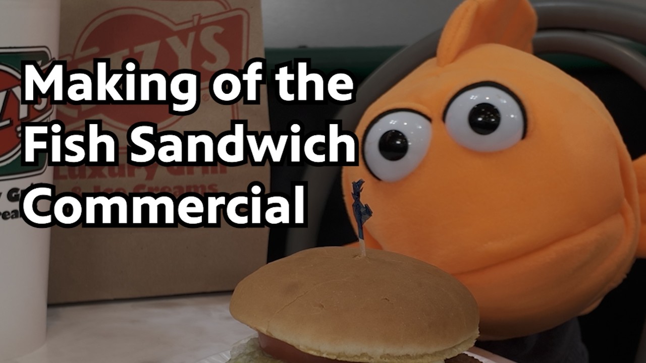 One Man Crew - Making of the G.D. Ritzy's Fish Sandwich Ad
