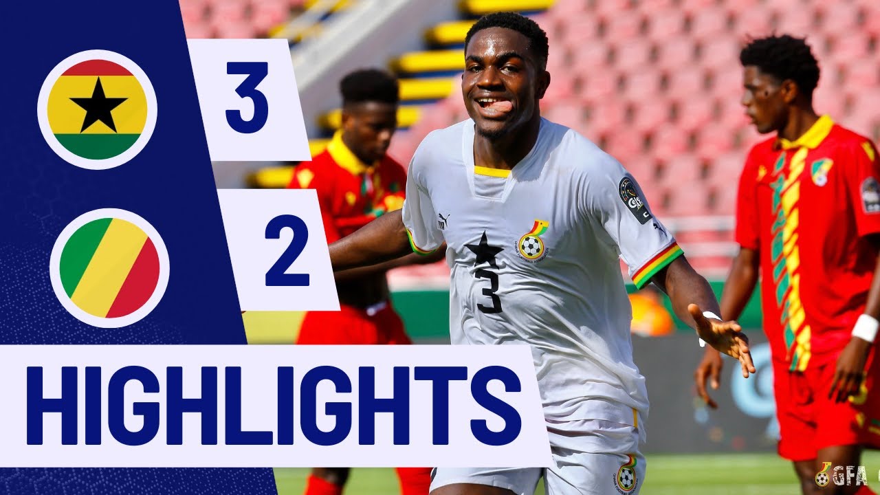 Ghana U23 [Black Meteors] 3-2 Congo | Goal Highlights | U23 AFCON