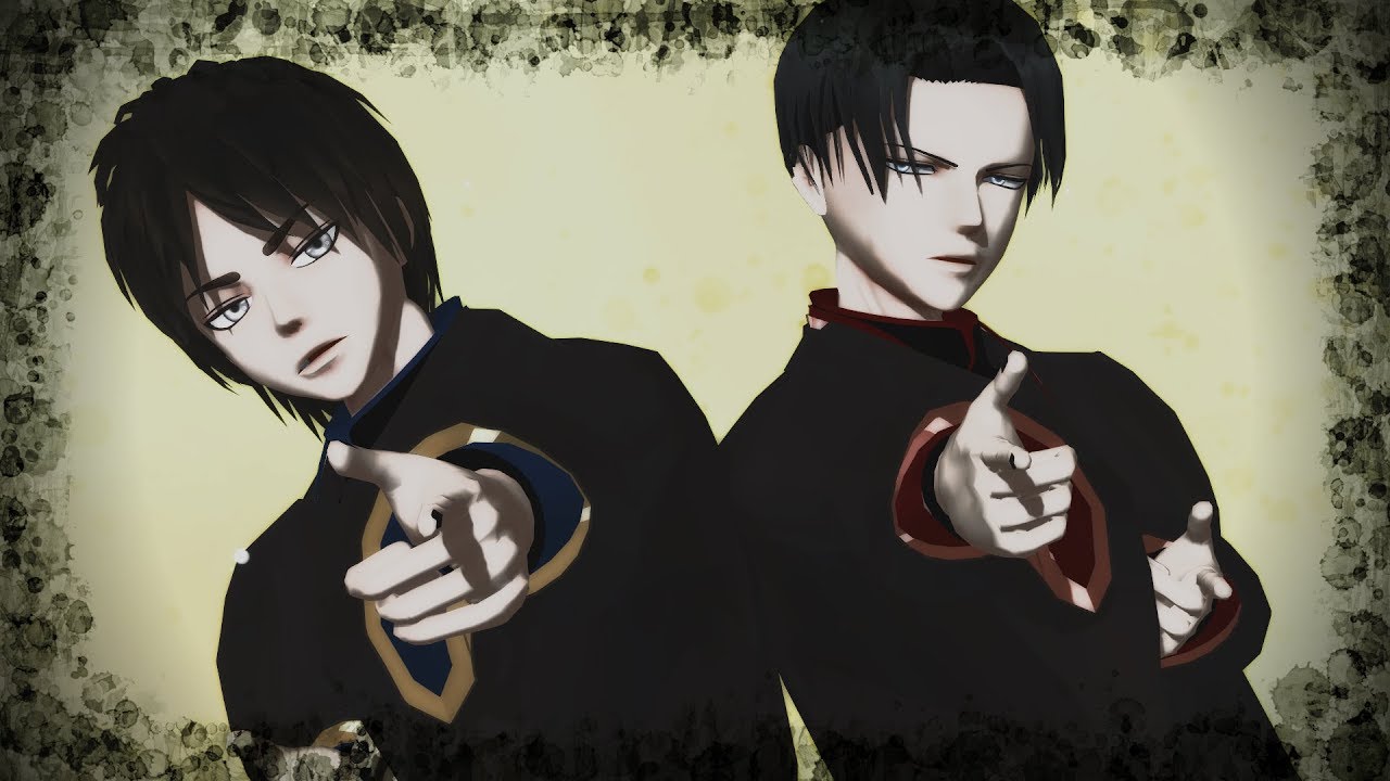 【進撃のMMD】宵々古今【二人Ver】