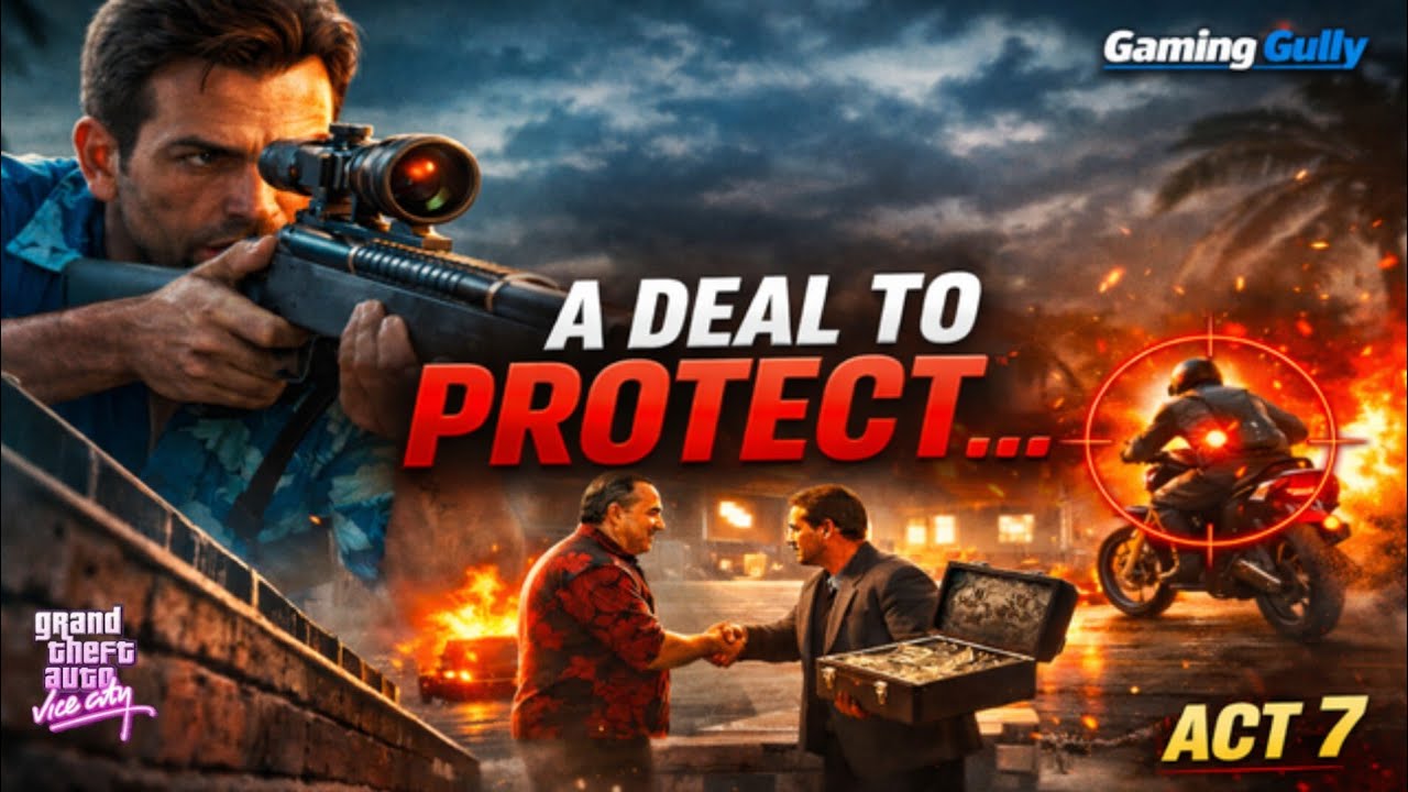 A Deal To Protect | GTA Vice City Gameplay Act 7 