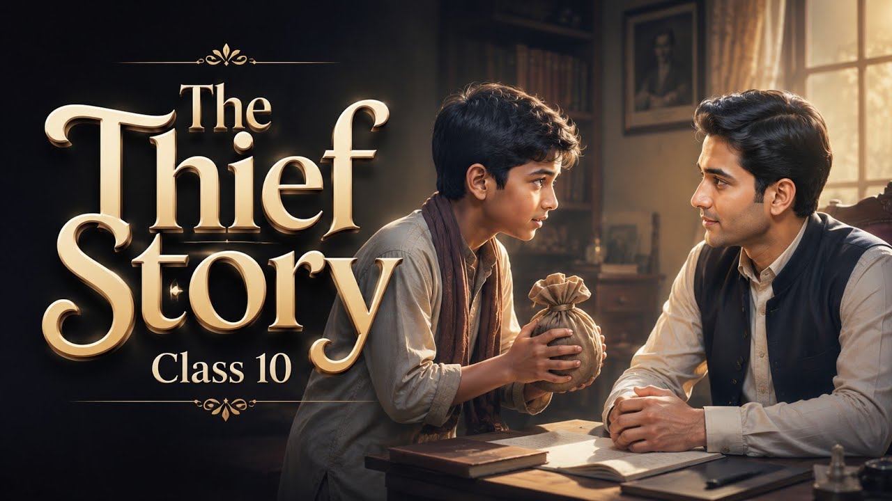 The Thief's Story Class 10 | Class 10 English (Footprints Without Feet) Chapter 2 | Full | One Shot