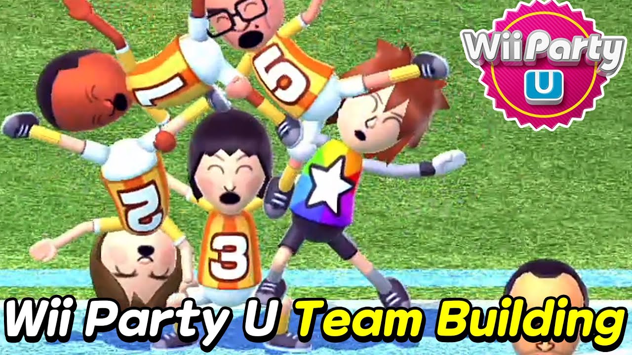 Wii Party U Team Building gameplay | Master com | Emma Vs Joana Vs Na-rae Vs Polly AlexGamingTV