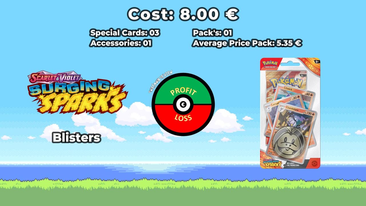 PROFIT OR LOSS? SURGING SPARKS &bull; CHANDELURE &bull; PREMIUM CHECKLANE BLISTER