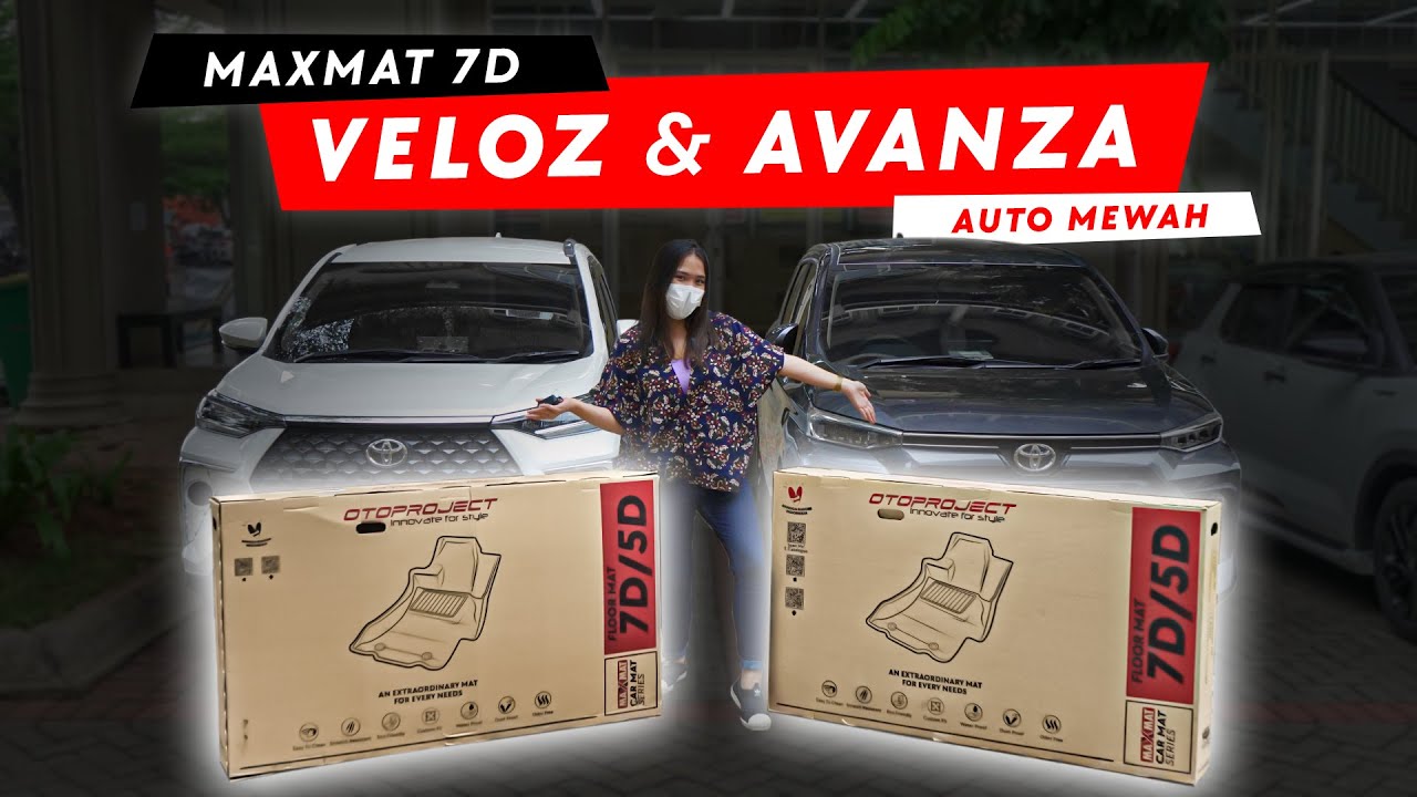 MAXMAT 7D CAR CARPET FOR VELOZ & ALL NEW AVANZA!! So Luxurious!