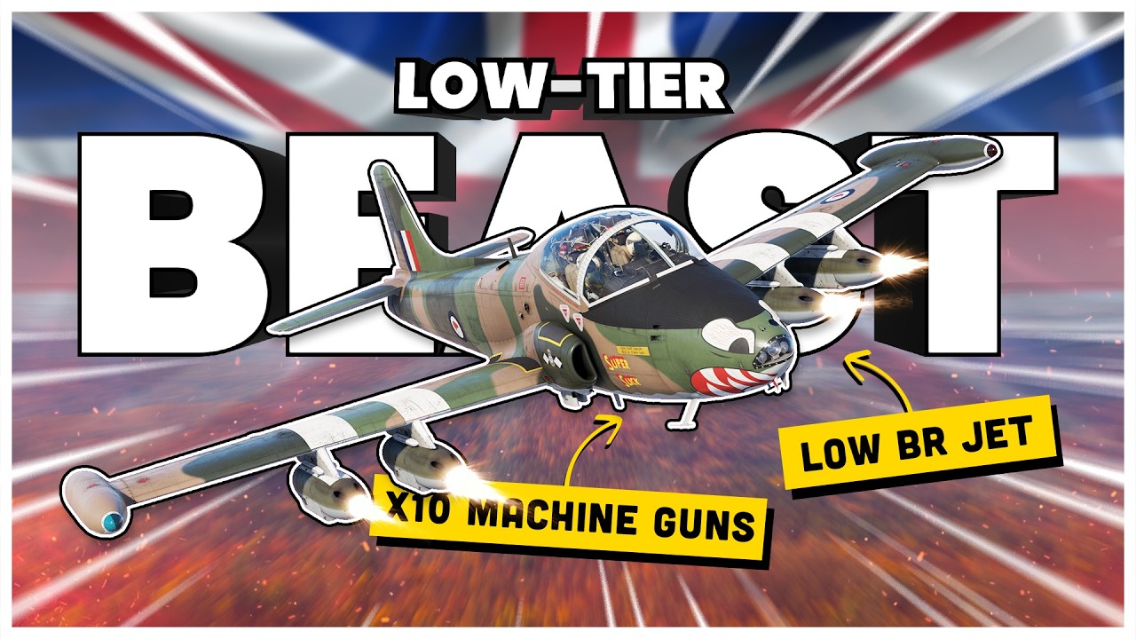Playing Britain's LOW-TIER Jet Fighter