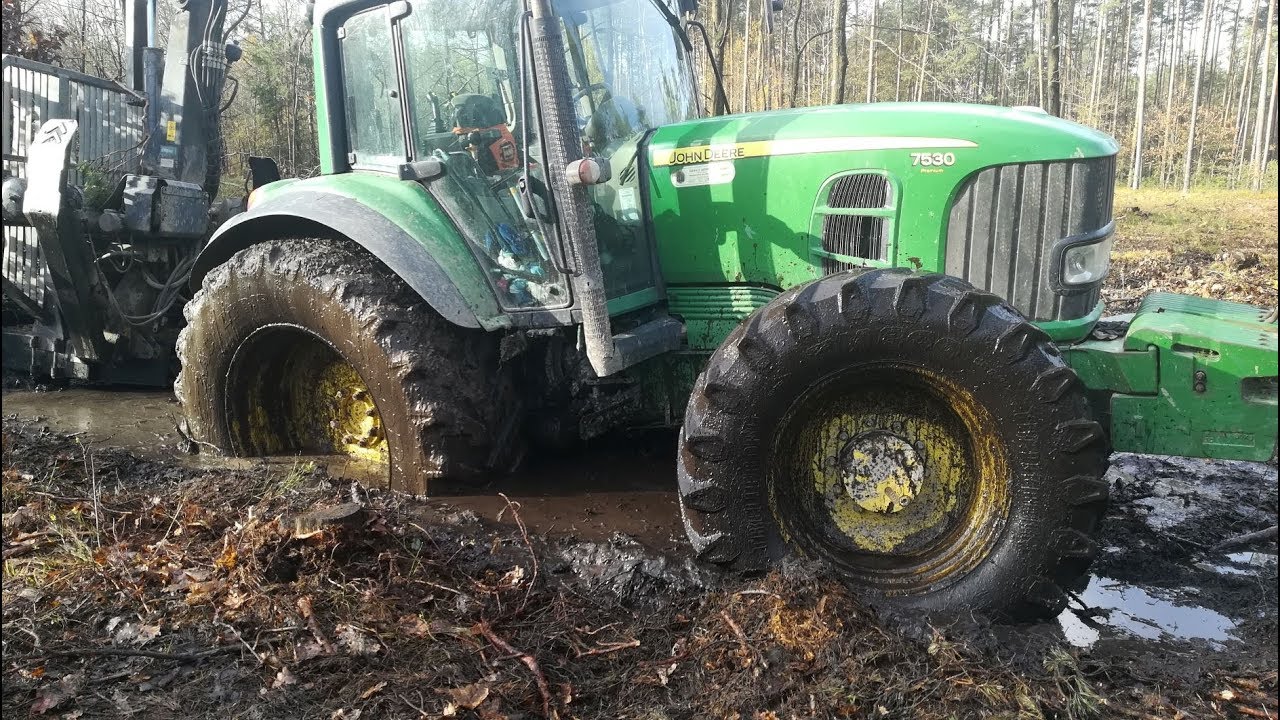 Грязь в лесу John Deere x2/Palms / FORESTRY WORK
