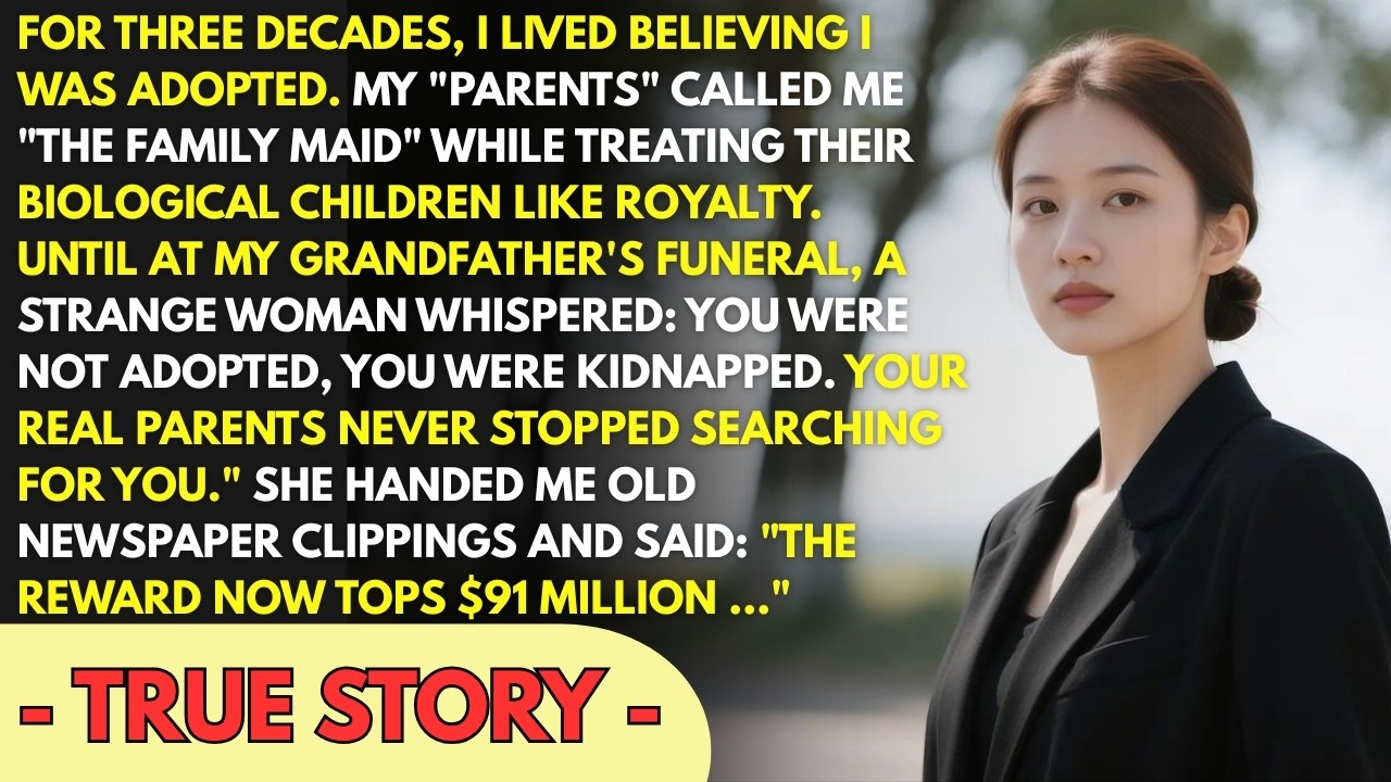My parents treated me like a maid, until at my grandfather's funeral