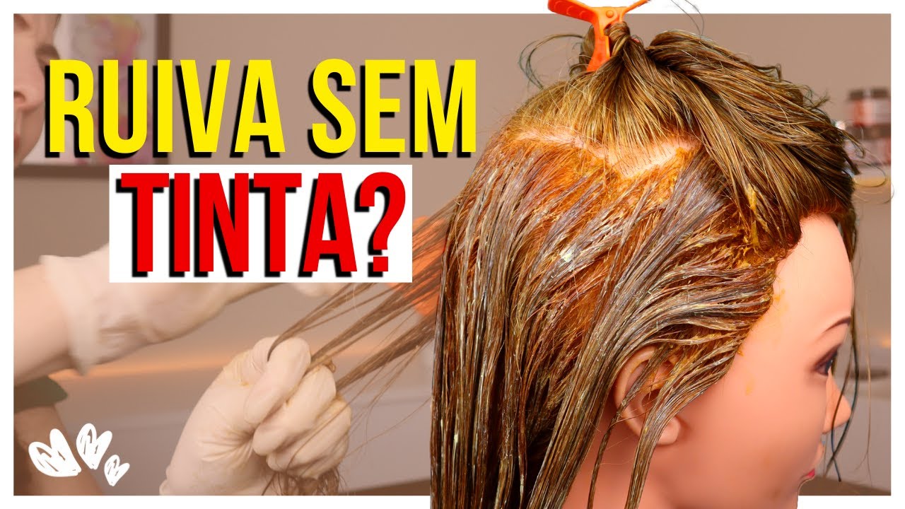 DO LOIRO AO RUIVO SÓ COM TONALIZANTE | como Tonalizar o Cabelo Ruivo em casa