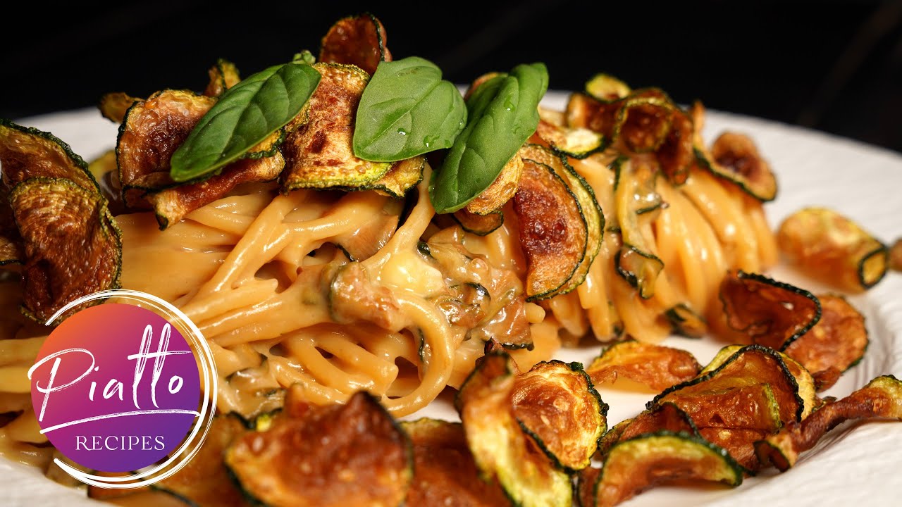 Fried ZUCCHINI Pasta Recipe (