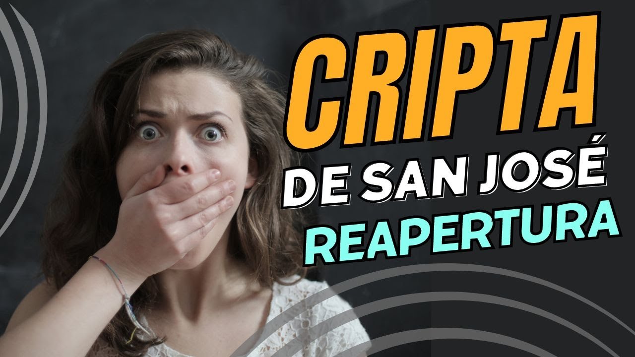 😱 REAPERTURA CRIPTA de San José en Cartagena