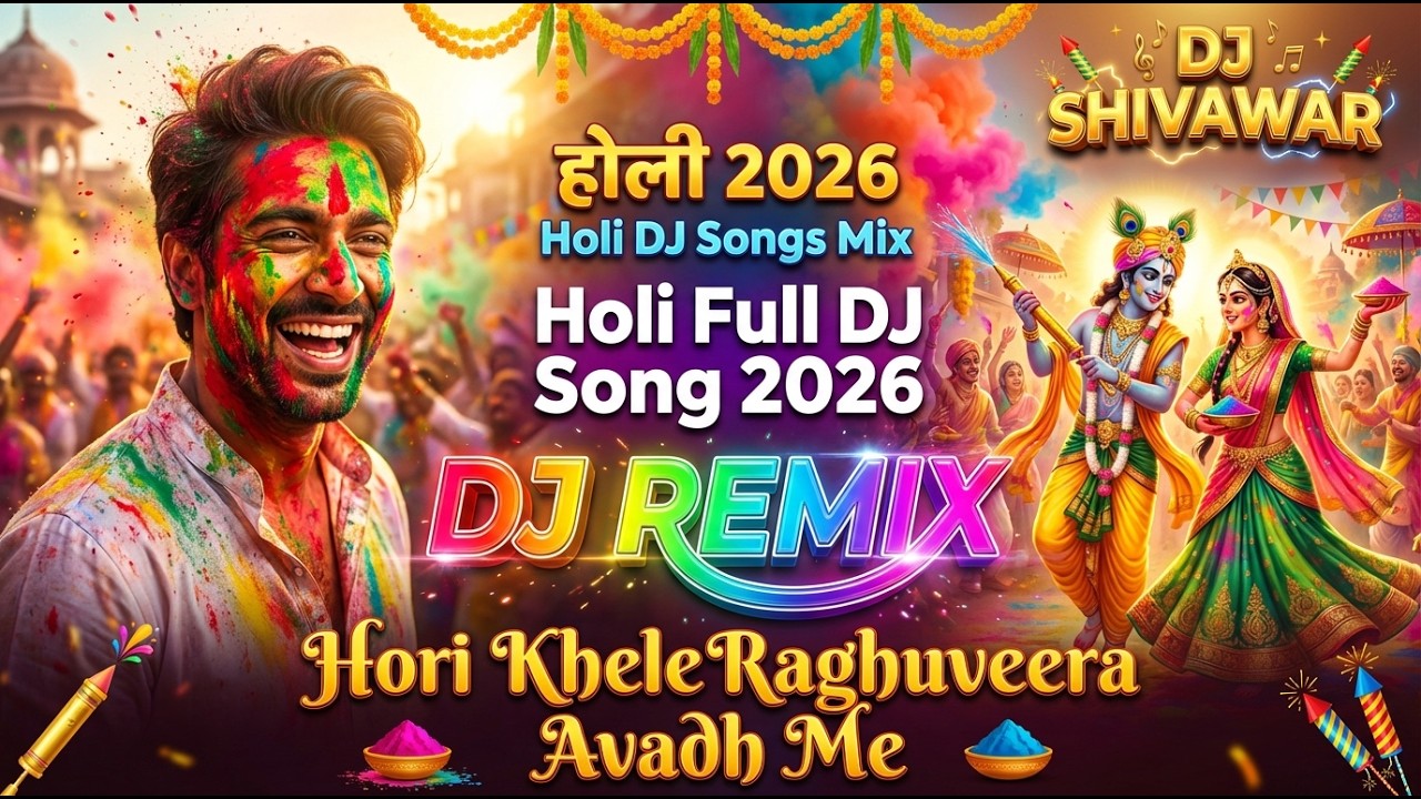 Holi 2026 DJ Song Mix 🔥 | Holi Full DJ Song 2026 | Bhojpuri Holi Remix | #shivawar 