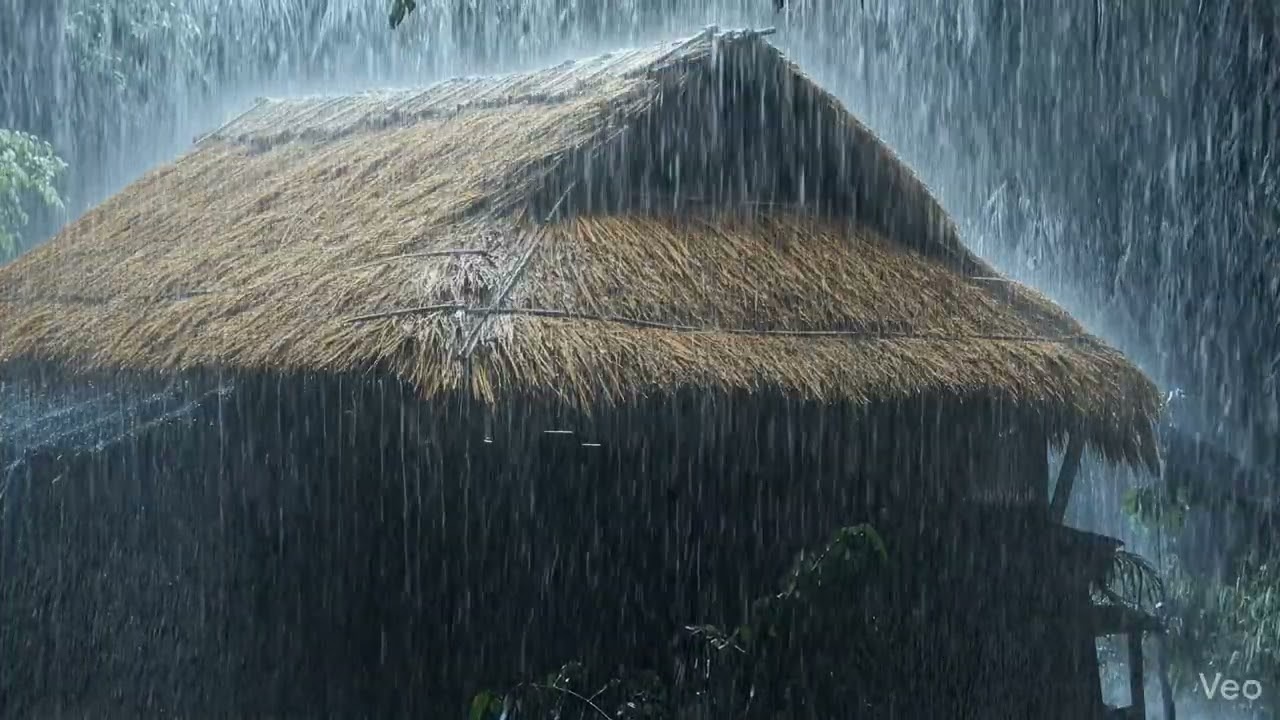 No Ads Rain Sounds for Sleeping - ASMR Rain and Thunder Sounds For Sleeping, Relaxing, Rain again