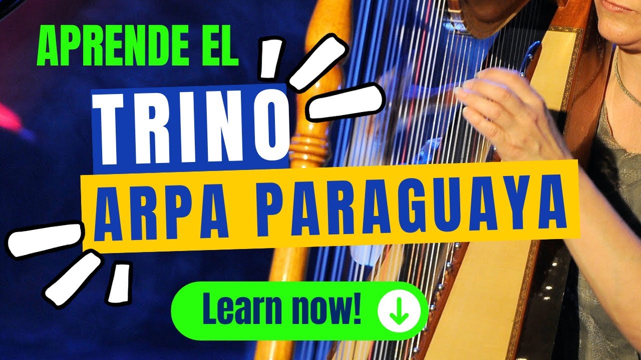 Aprende el TRINO (Tremolo) en el Arpa Paraguaya para 