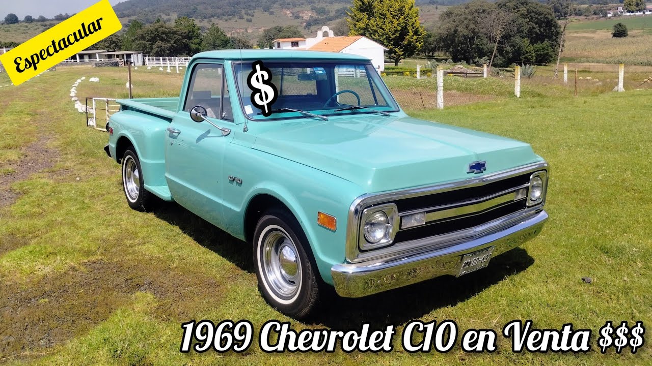 1969 Chevrolet C10 $$$ en Venta. Una Joya sobre Ruedas. 