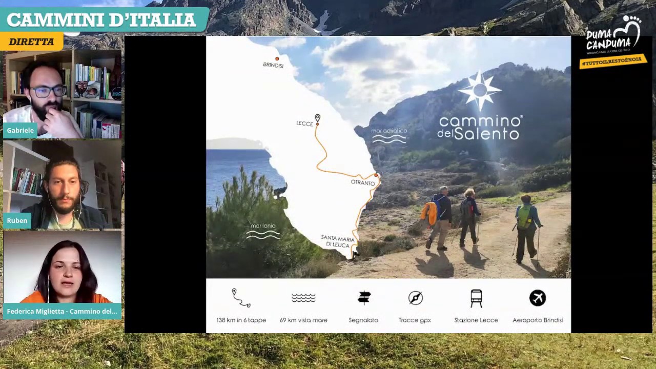 Il Cammino del Salento in Puglia |DIRETTA LIVE|
