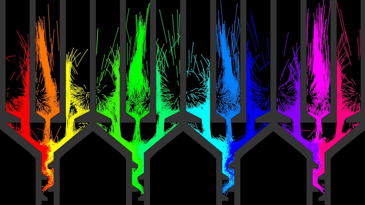 The Crazy Factory 6 Times Eliminations Marble Race in Algodoo