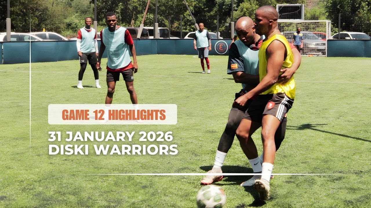 Football Highlights | Diski Warriors Game 12 | Discovery Soccer Park | 31 Jan 26