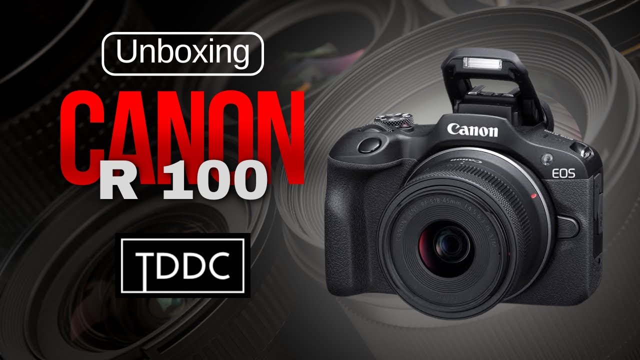 Unboxing da Câmera Canon EOS R100 Mirrorless