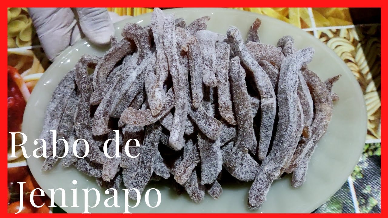 Como fazer doce de Jenipapo ( Rabo de Jenipapo )