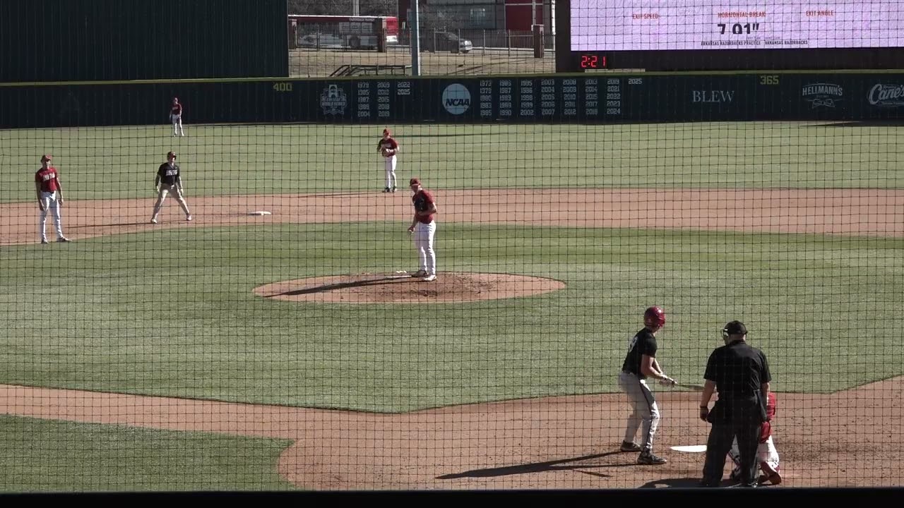 Razorback Baseball Scrimmage Highlights | 2/6/26