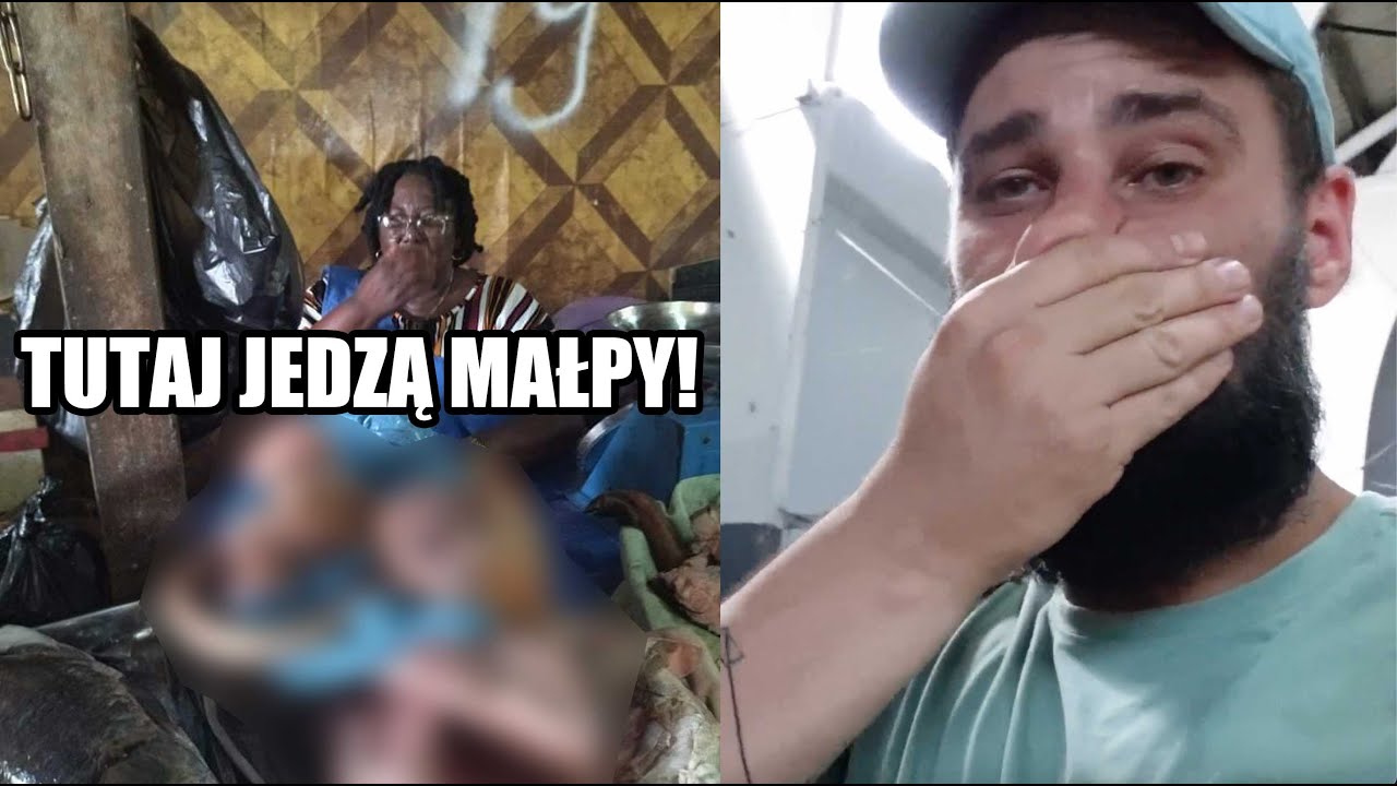 SURINAM - POSZLIŚMY NA BAZAR SZUKĆ MAŁPY NA OBIAD! *SZOKUJĄCE ZDJĘCIE*