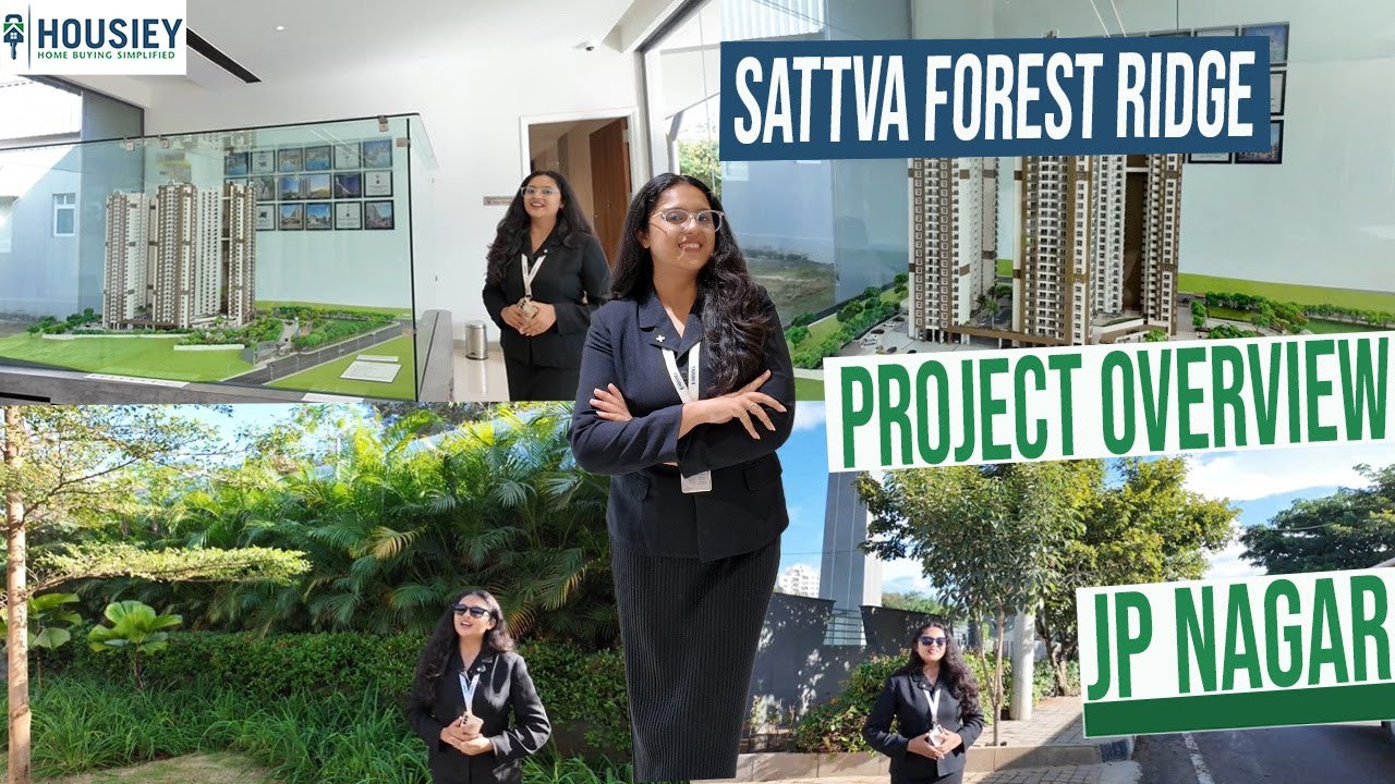 Sattva Forest Ridge JP Nagar | Luxury 1BHK, 2BHK & 3BHK Flats in Bangalore | Overview & Price 2025