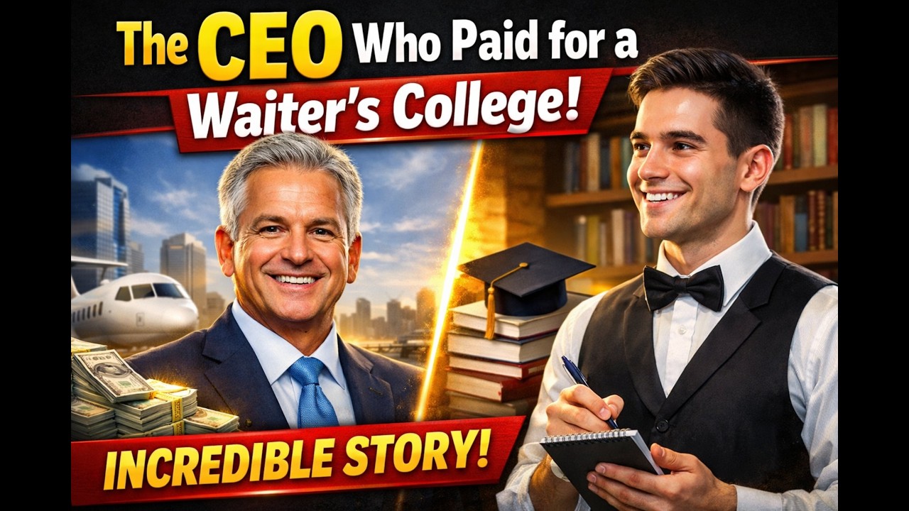 THE CEO THAT PAID FOR THE WAITER'S COLLEGE