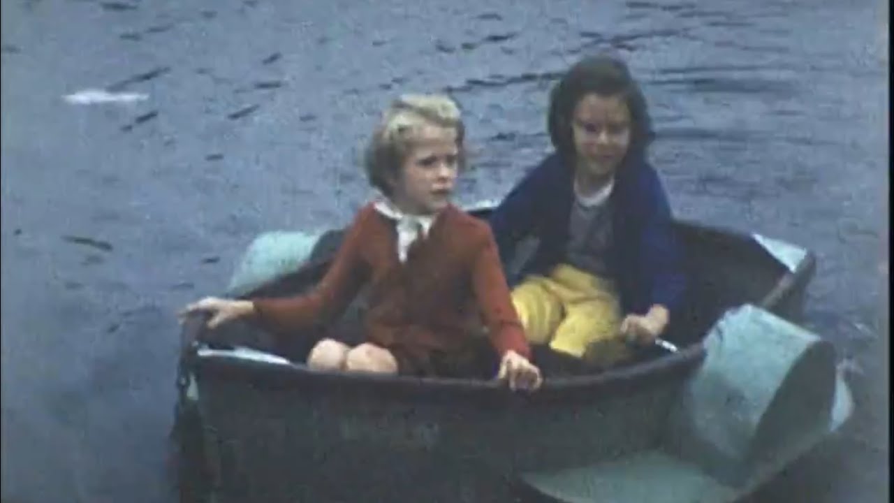 Boating in Robertson Park, Renfrew - late 1950’s.