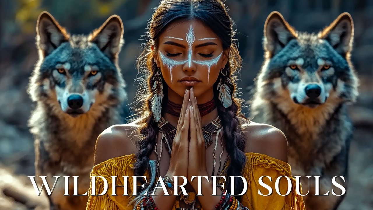 Wildhearted Souls | Native American Flute Music 432 hz - Soothing Sounds for Meditation