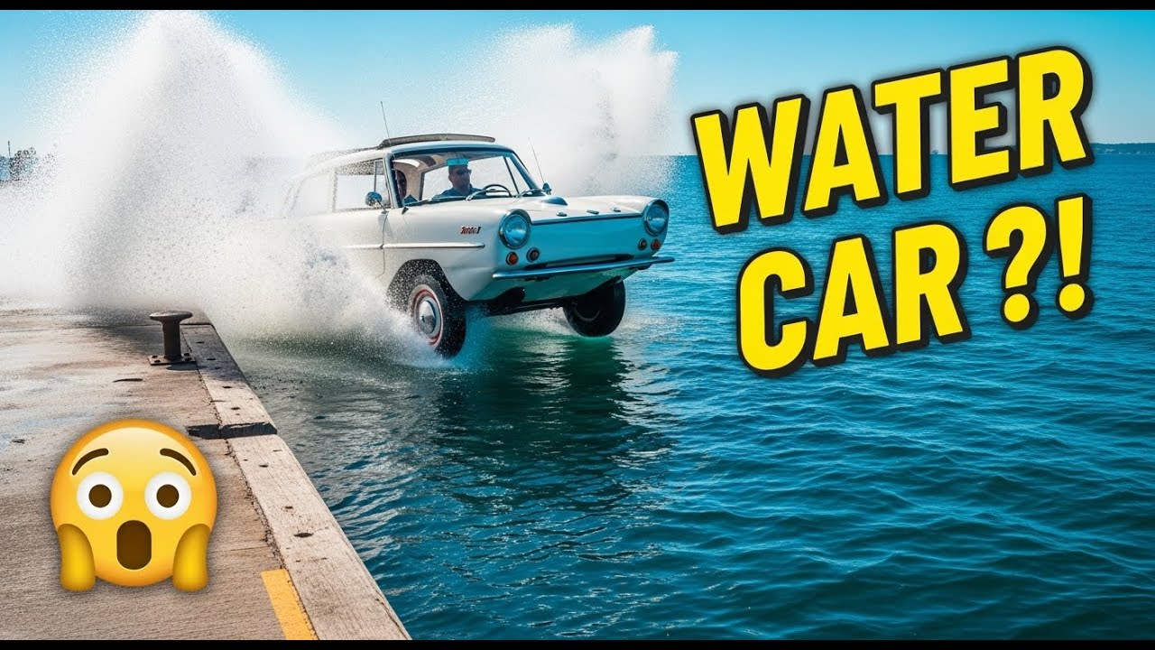 Amphicar The Wild Story of the World&rsquo;s Only Mass Produced Amphibious Car